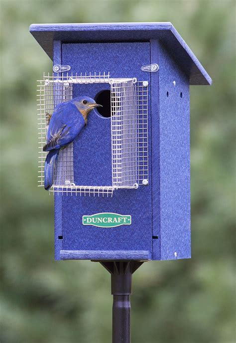 how to attach a bluebird house to a metal pole|bird house pole mount flange.